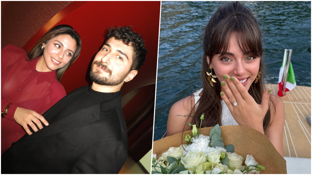 Kızılcık Şerbeti'nin Doğa'sı Sıla Türkoğlu ile sevgilisi Ata Ayyıldız'dan Londra'da aşk dolu tatil