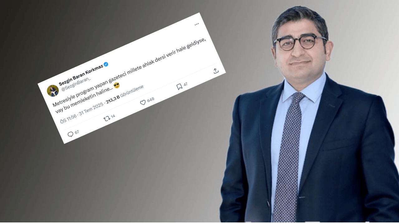 ABD’de yaşayan firari işadamı Sezgin Baran Korkmaz öyle bir tweet attı ki! Sosyal medya bunu konuşuyor...