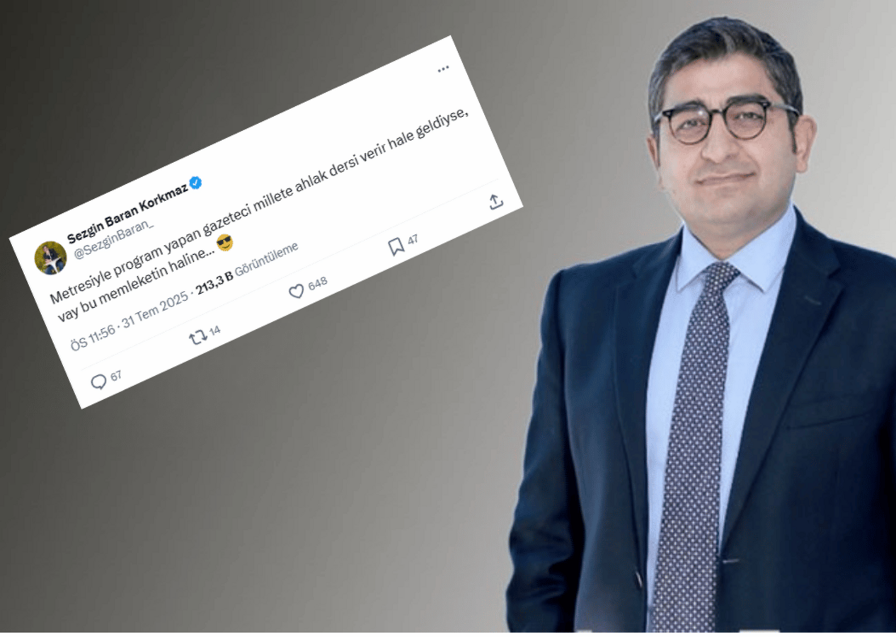 ABD’de yaşayan firari işadamı Sezgin Baran Korkmaz öyle bir tweet attı ki! Sosyal medya bunu konuşuyor...