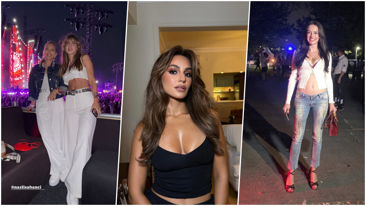 Ünlü isimler Jennifer Lopez konserine akın etti! Tarzları çok konuşuldu