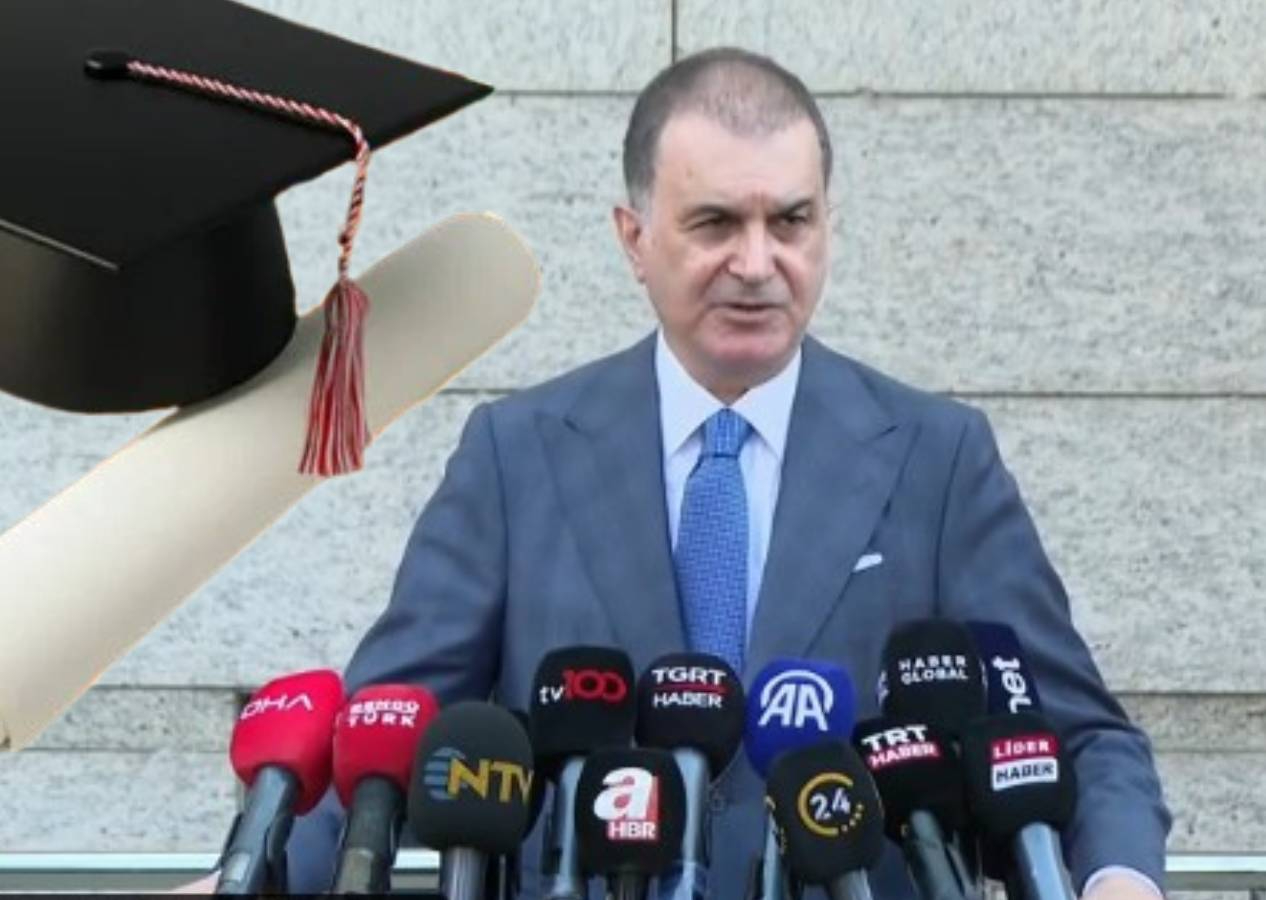 Sahte diploma konusu... Ömer Çelik: Devlete musallat olan bütün bu yapılar jiletle kazınacak