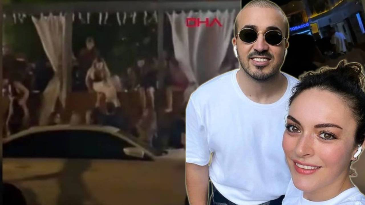 Çeşme karıştı, büyük panik! Ezgi Mola'nın eski eşini vurdular