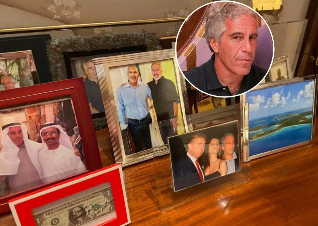 Musk, Muhammed Bin Selman, Papa… Pedofili milyarderi Epstein'ın evinden çıkan fotoğraflar şoke etti!
