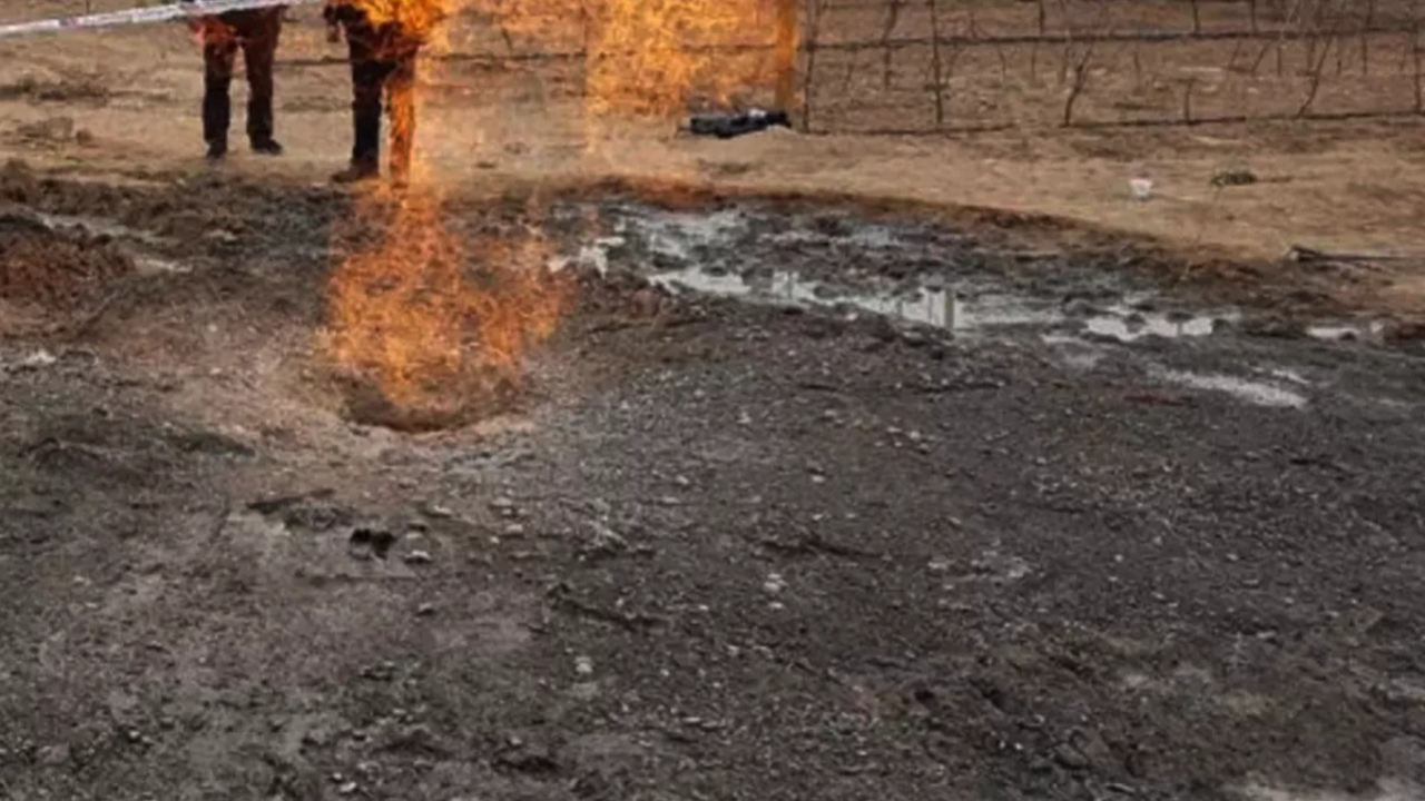 Suriye'de sürpriz keşif! Su ararken doğal gaz bulundu