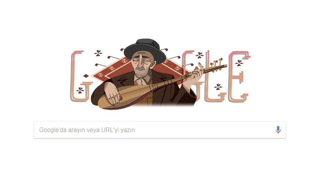 Google'den Aşık Veysel'e özel doodle...