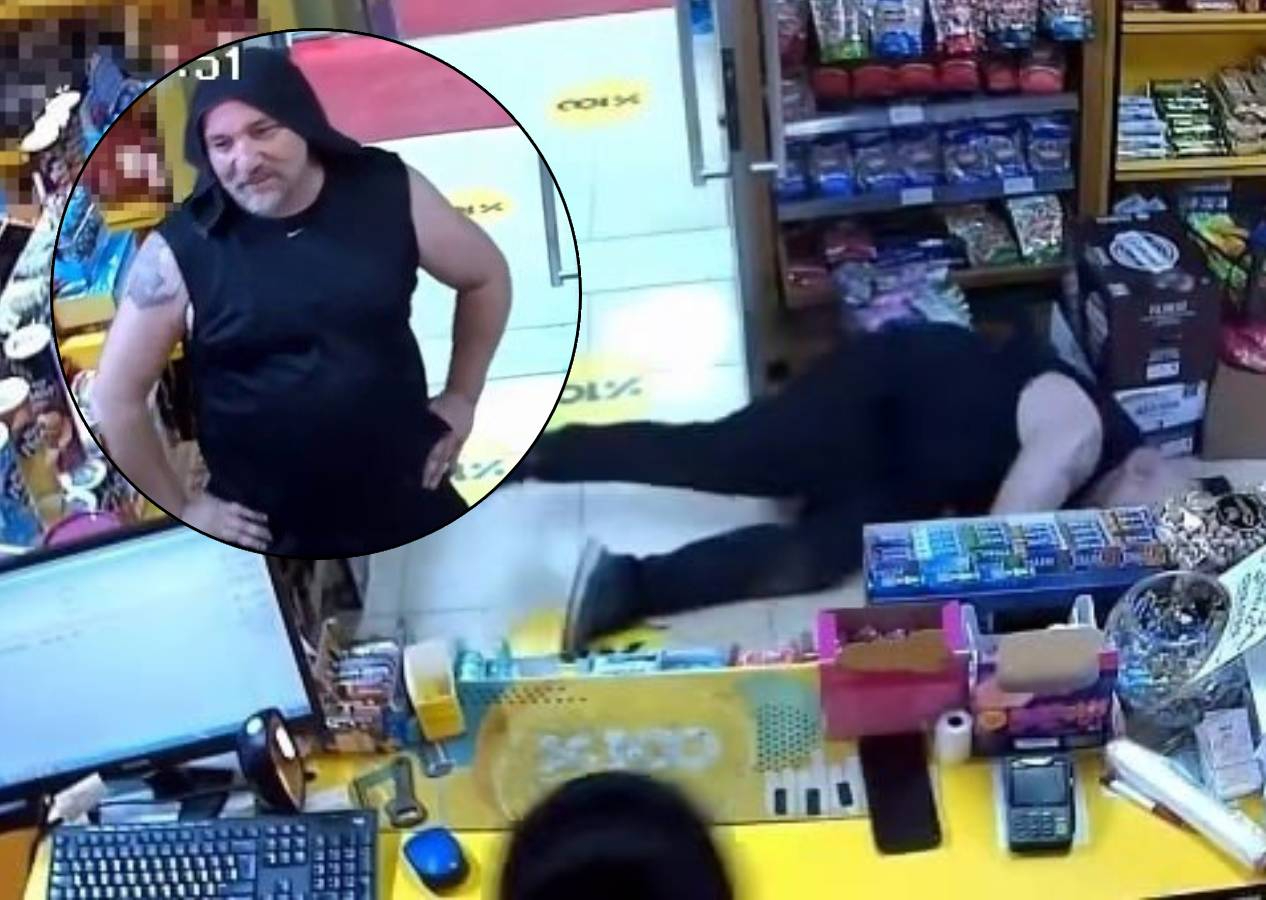 Sohbet edip gülerken ecel kapısını çaldı! Dağ gibi adam markette bir anda yere yığıldı
