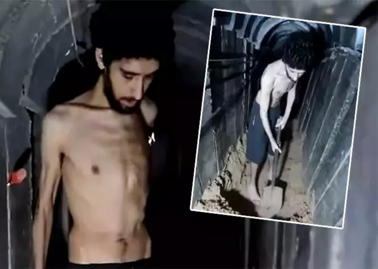Kassam'ın elindeki İsrailli esir, kendi mezarını kazmaya başladı!