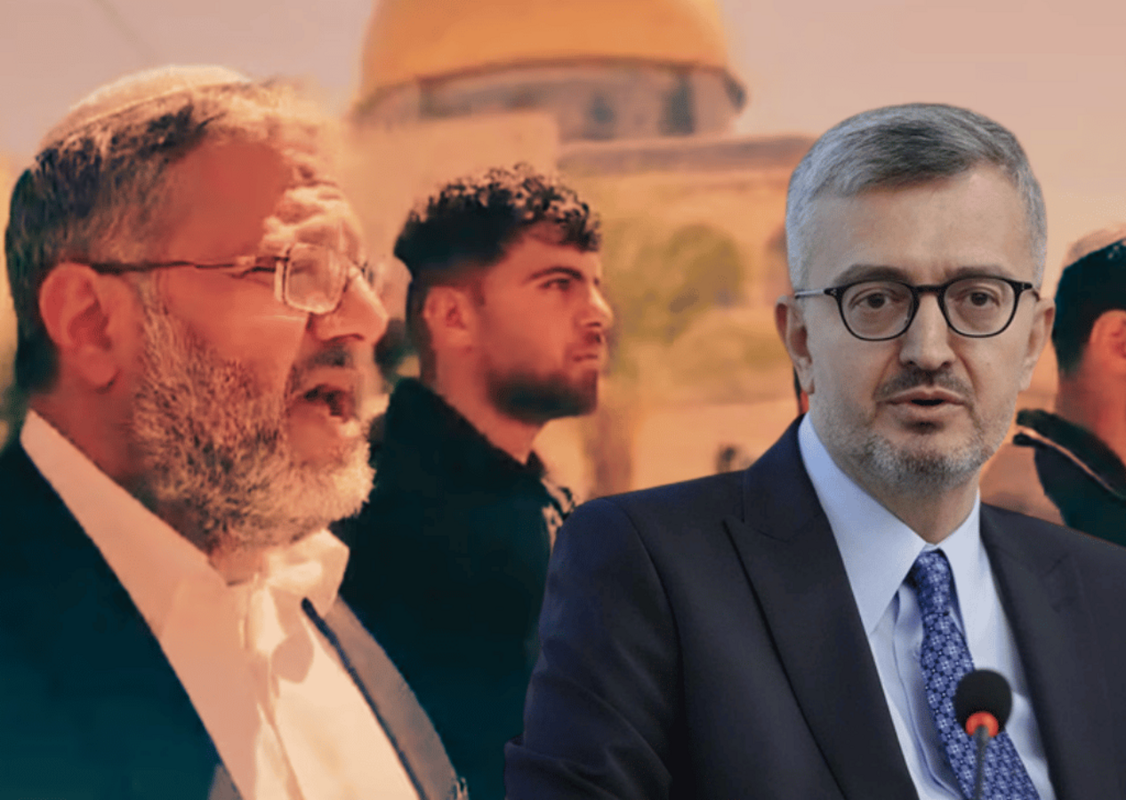 İletişim Başkanı Burhanettin Duran'dan İsrail'e tepki: İlk kıblemiz Mescid-i Aksa kırmızı çizgimizdir!