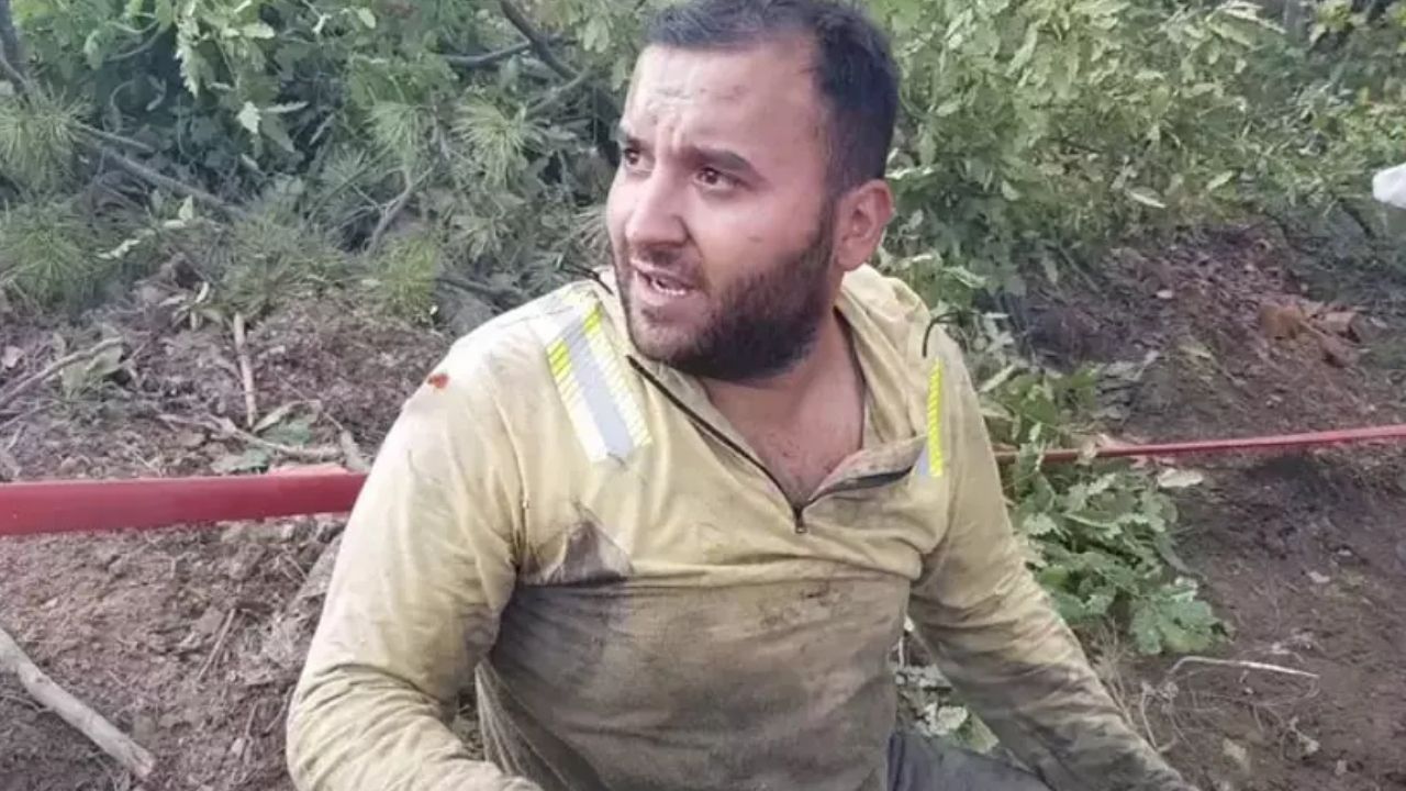 Yangın yeniden başladı! Karabük'te alevlerin arasında kalan işçinin sorusu yürek dağladı!