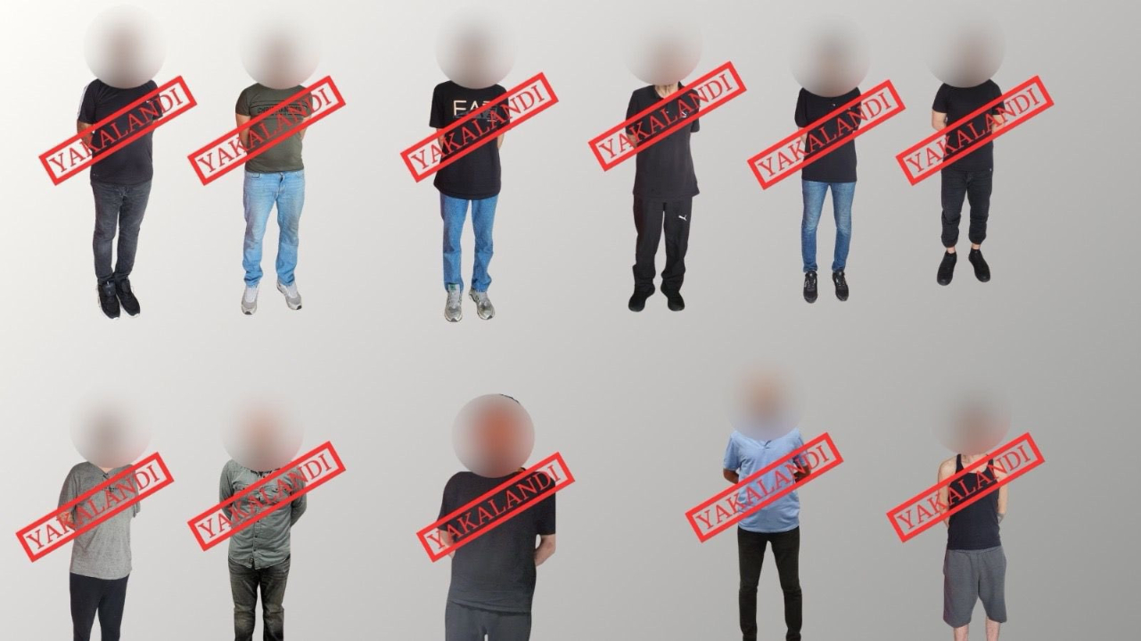 Türk polisinin nefes kesen operasyonu: 6’sı kırmızı bültenli, 11 suçlu Türkiye’de!