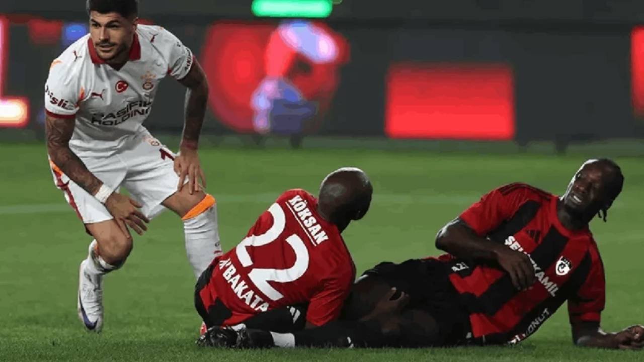 Gaziantep FK'da sakatlık şoku! Salem M'Bakata daha ilk maçta sakatlanarak sezonu kapattı