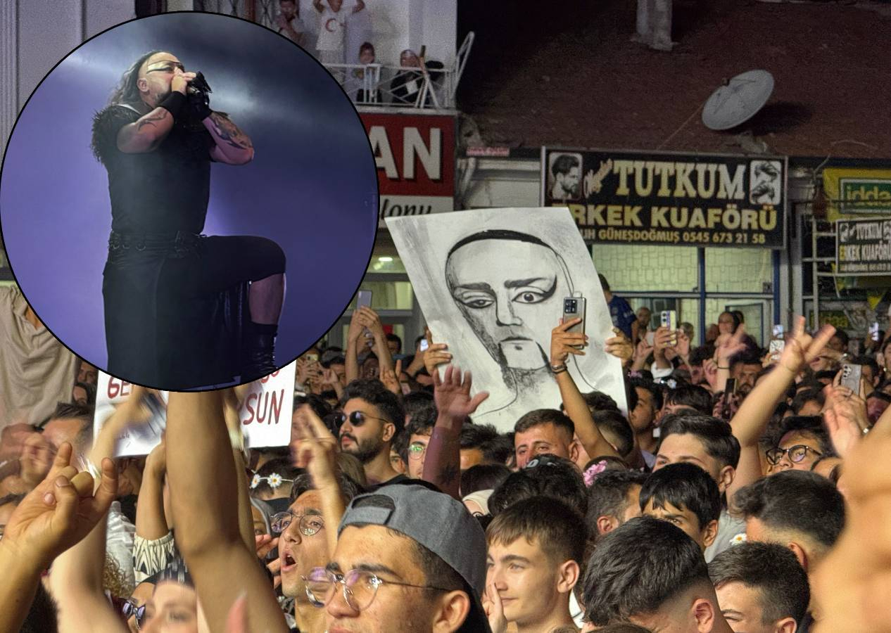 Yozgatlı rockçı Hayko Cepkin, Sorgun'u salladı! İlk kez hemşerileri ile bir araya geldi
