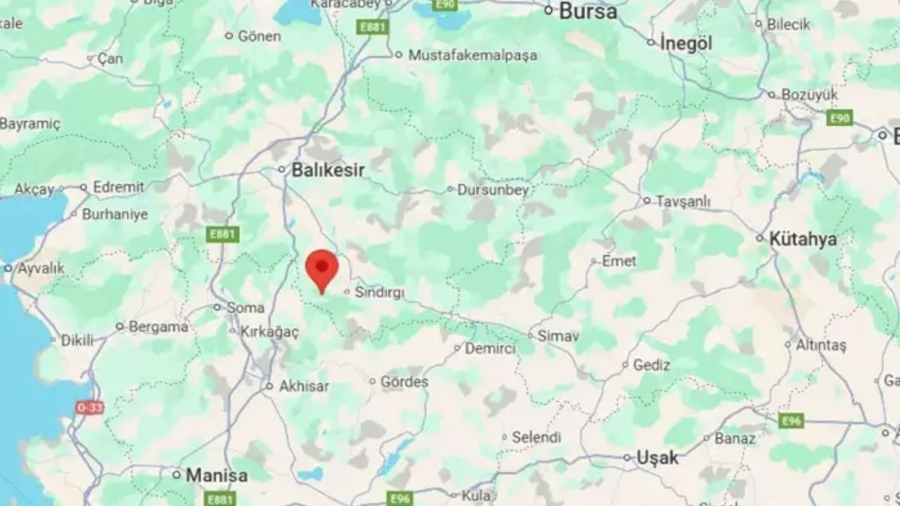 Balıkesir'de akşam vakti korkutan deprem