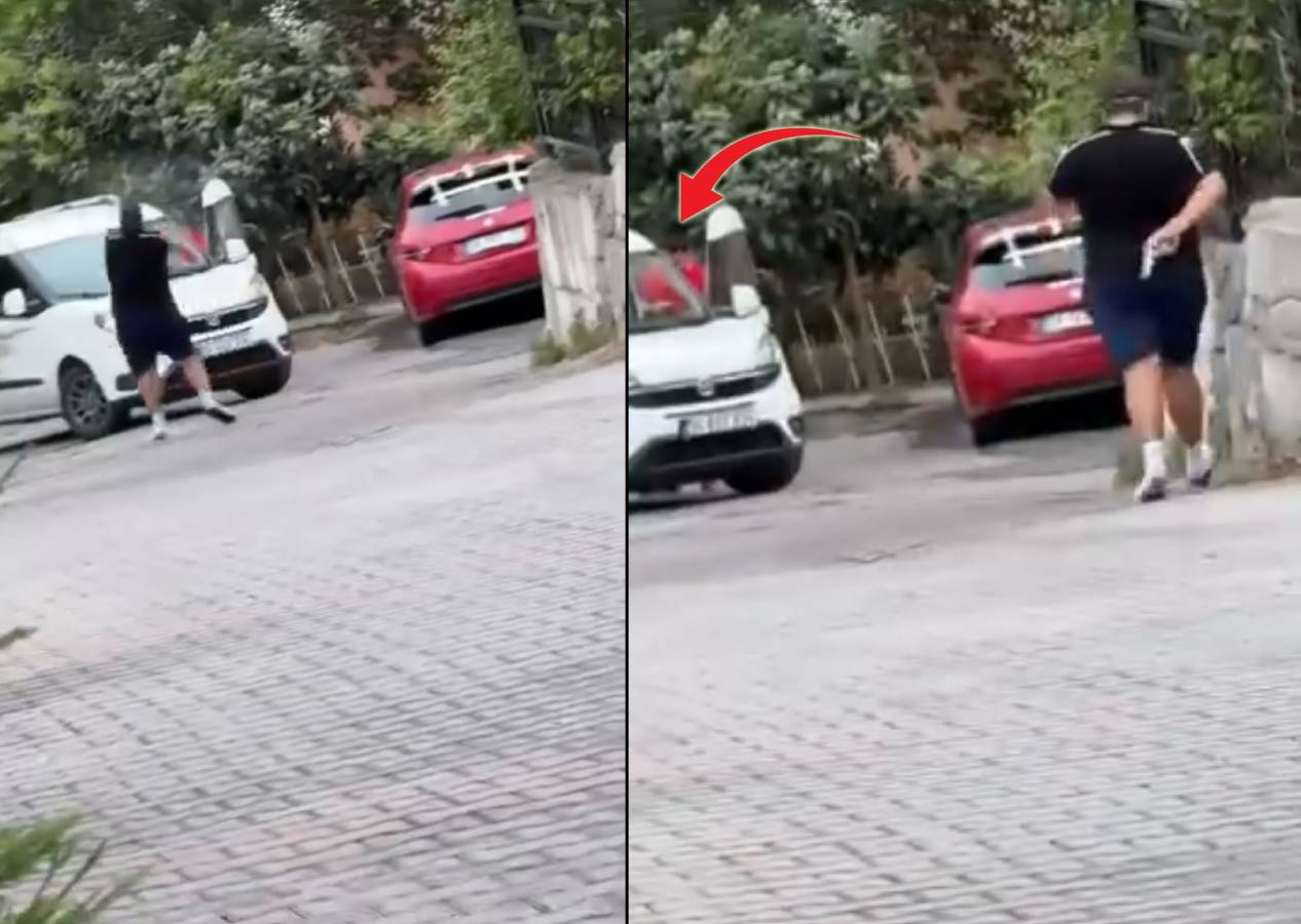Cinayet anı saniye saniye kamerada! Muammer Öztürk aracına binerken üzerine kurşun yağdı