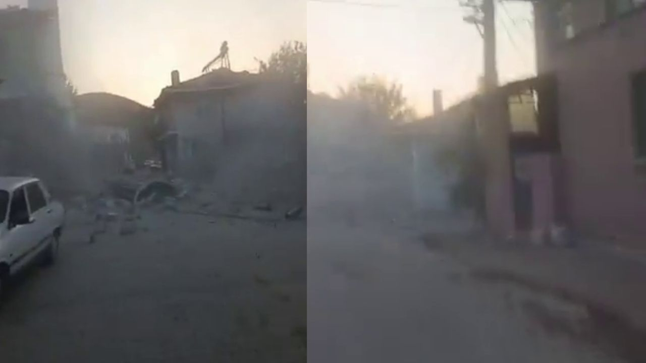 Yıkıcı anlar kamerada! Balıkesir Sındırgı’da korku dolu dakikalar: "Allah'ım her yer yıkıldı"
