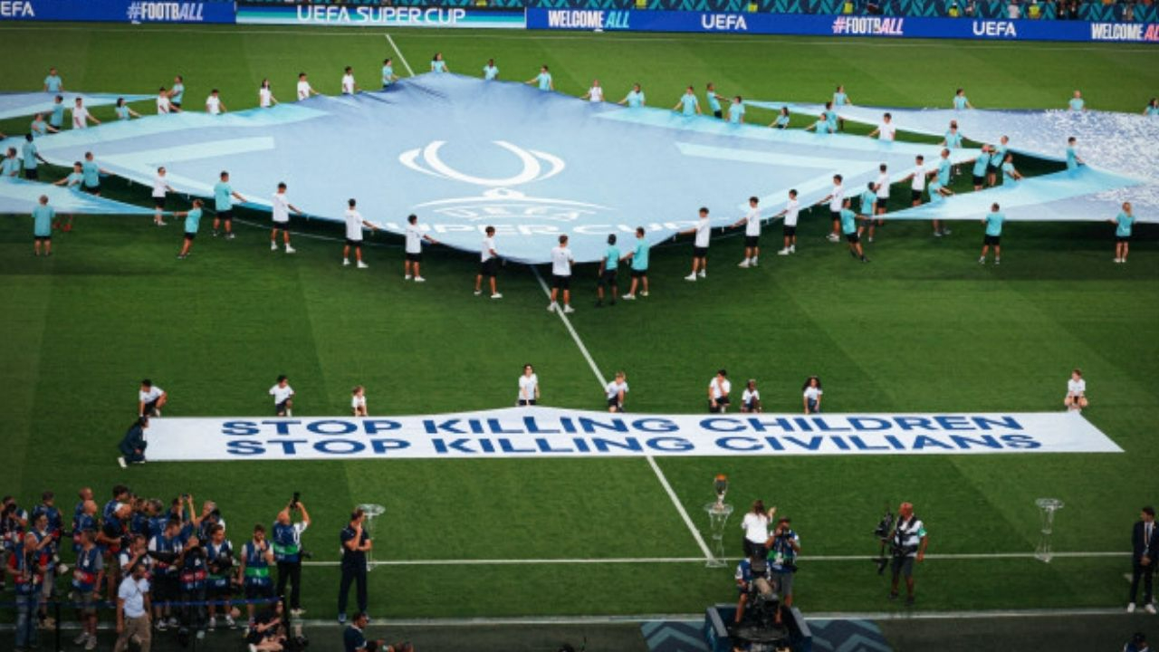 Siyonizmden korktular! UEFA 676 gün sonra Gazze’yi hatırladı, İsrail’i unuttu