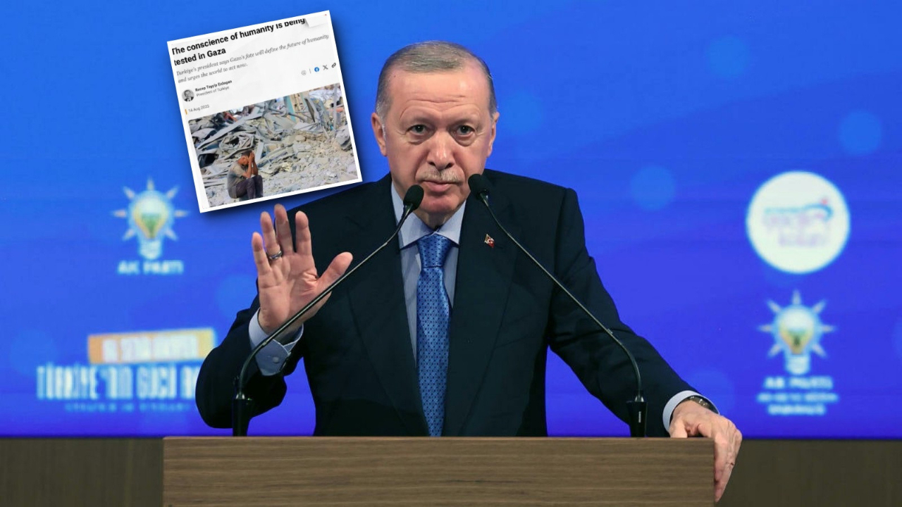 61 binden fazla can… Erdoğan, El Cezire’de yazdı: Bu, sadece savaş değil; sistematik bir yok etme politikası!