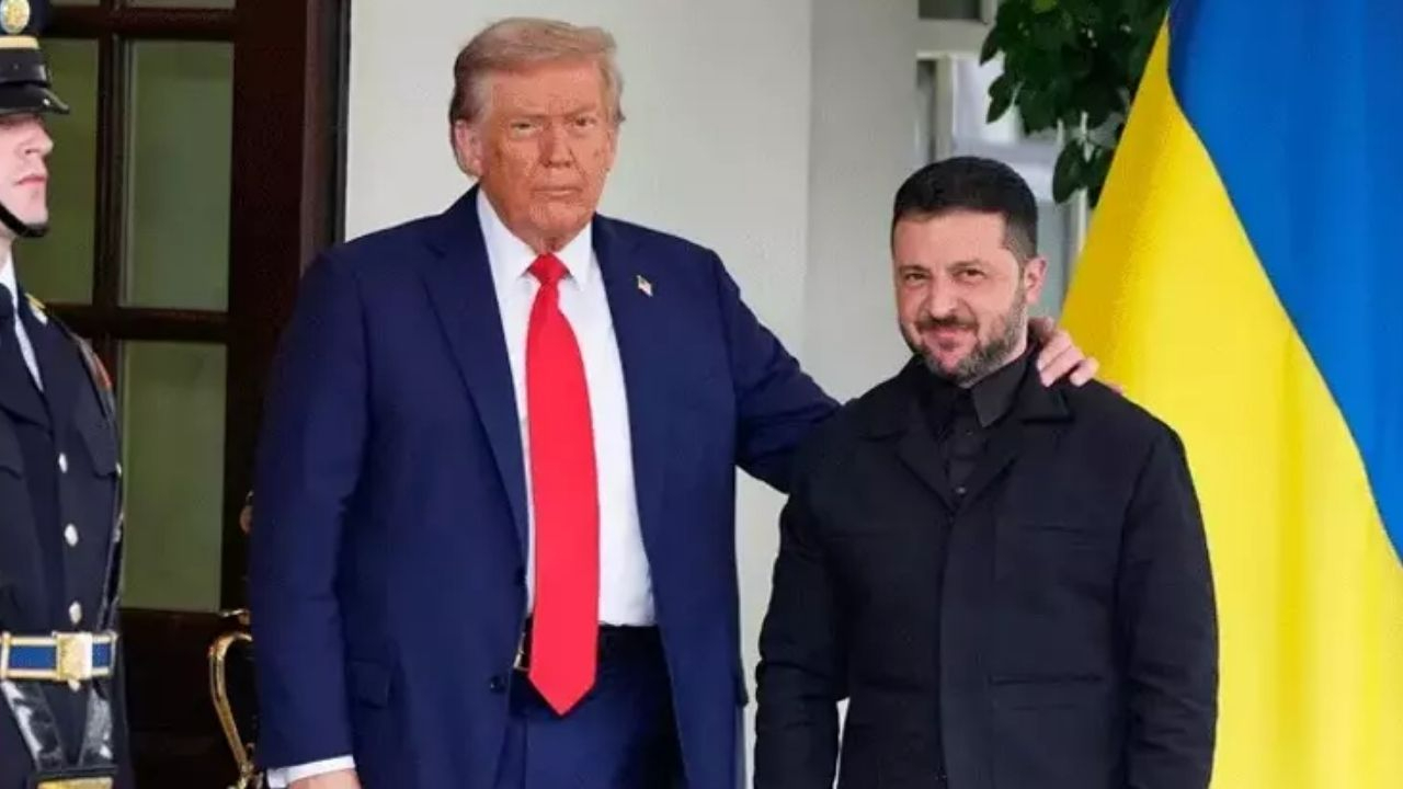 Beyaz Saray’da tarihi zirve! Trump ve Zelenskiy barış görüşmesinde bir araya geldi