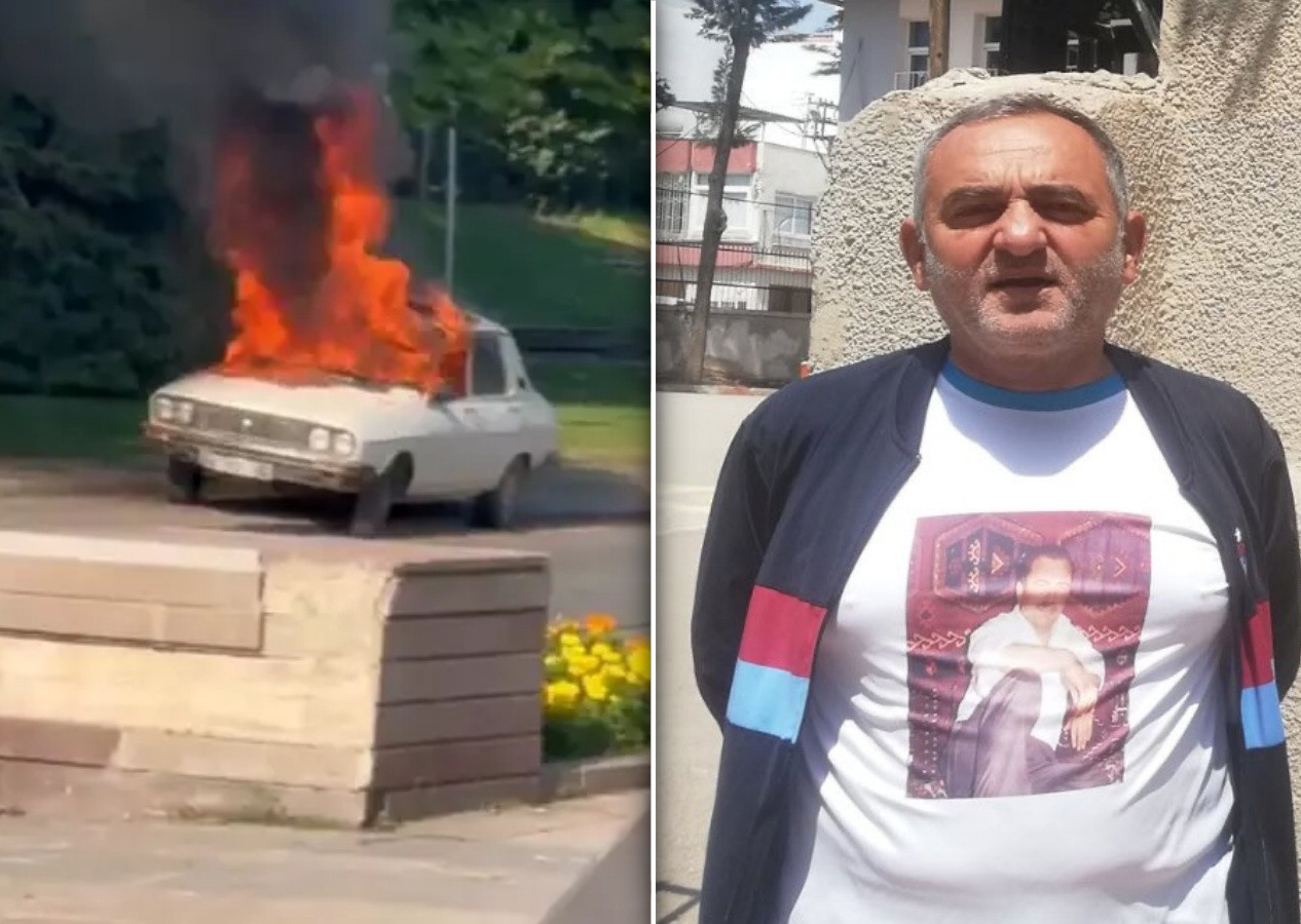 Meclis önünde beyaz Toros yakan Mehmet Emin Fidan'ın üzerine 12 hurda araç çıktı! Yaktığı ilk araç bu değilmiş...