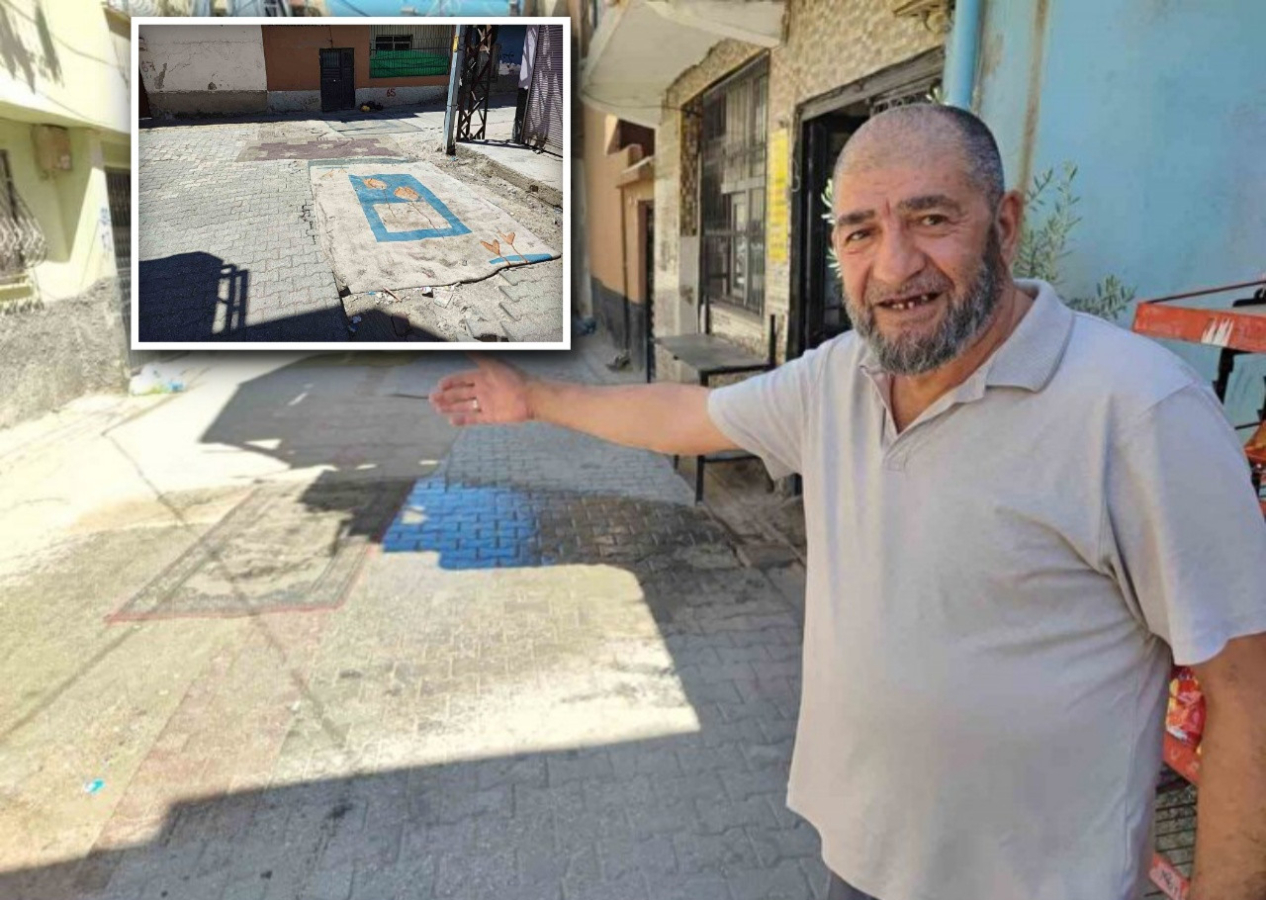 CHP’li Adana Büyükşehir Belediyesi'nde hizmet yok, vatandaşa çile çok! Yolu halıyla örttüler...