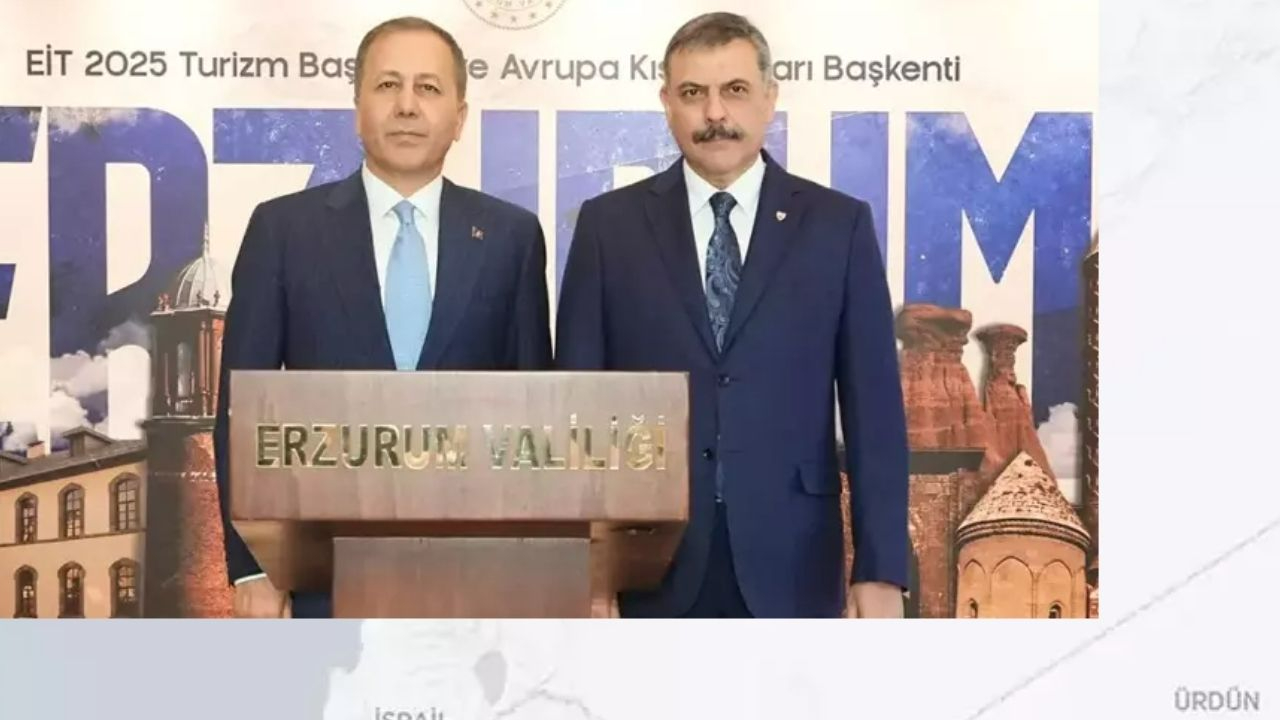 Bakan Yerlikaya Erzurum’da esnafla buluştu: Türkiye Yüzyılı mesajı