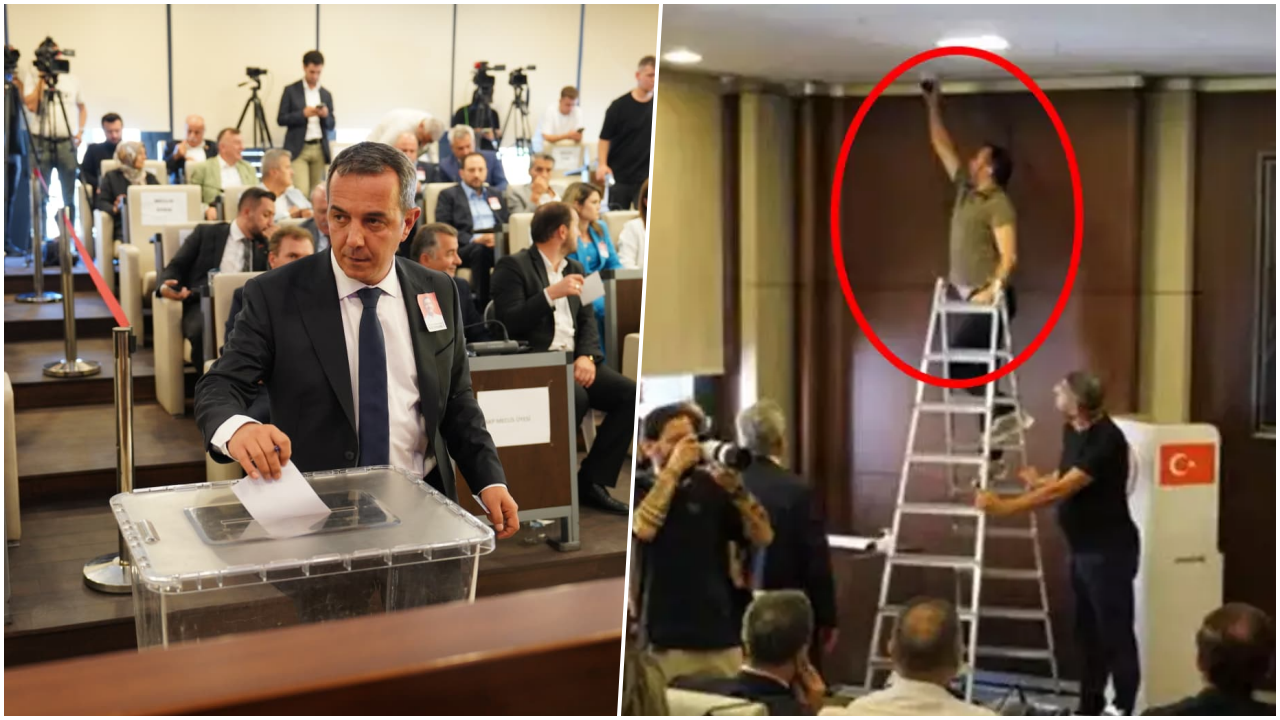 Beyoğlu Belediyesi başkanvekili Sefer Karaahmetoğlu oldu! Salonda gergin anlar... Kameranın yönü değiştirildi