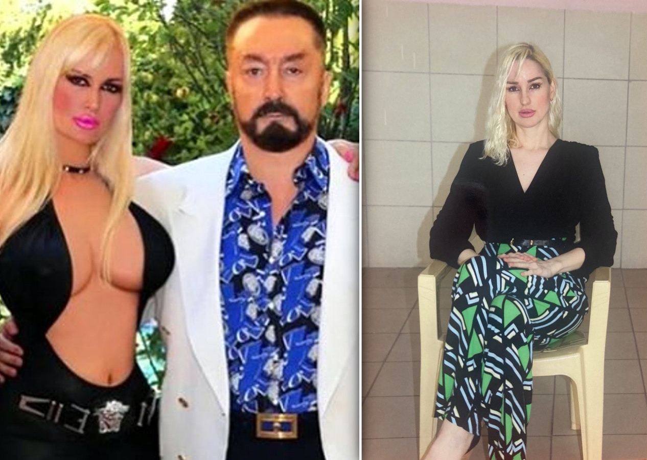 Lüks hayattan plastik sandalyeye... Adnan Oktar'ın baş kediciği Merve Büyükbayrak’ın cezaevi fotoğrafları paylaşıldı