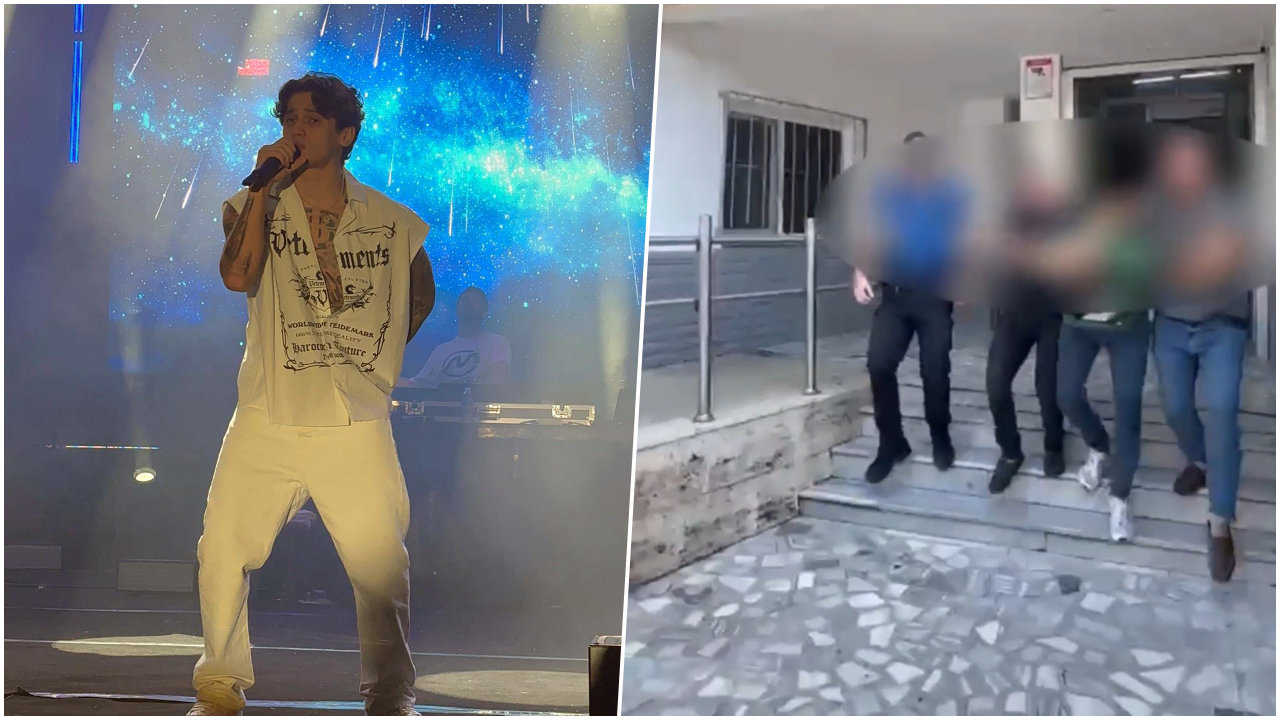 Silahlı saldırıya uğrayan rapçi Çakal'ın vurulma anı ortaya çıktı! Şüpheli tutuklandı