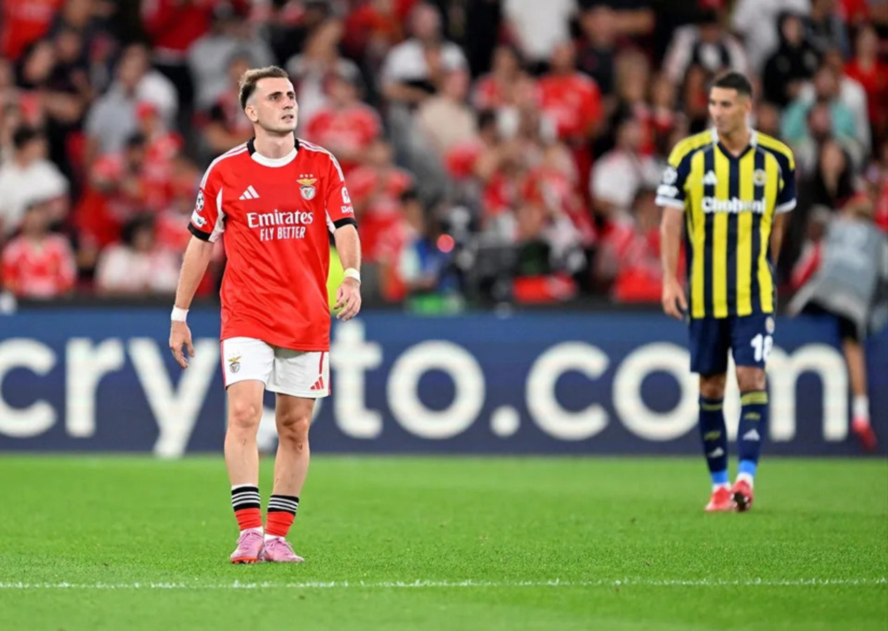 Fenerbahçe'yi Kerem Aktürkoğlu yıktı, Şampiyonlar Ligi hasreti 17 yıla çıktı (Benfica 1 - 0 Fenerbahçe | Maçın özeti)