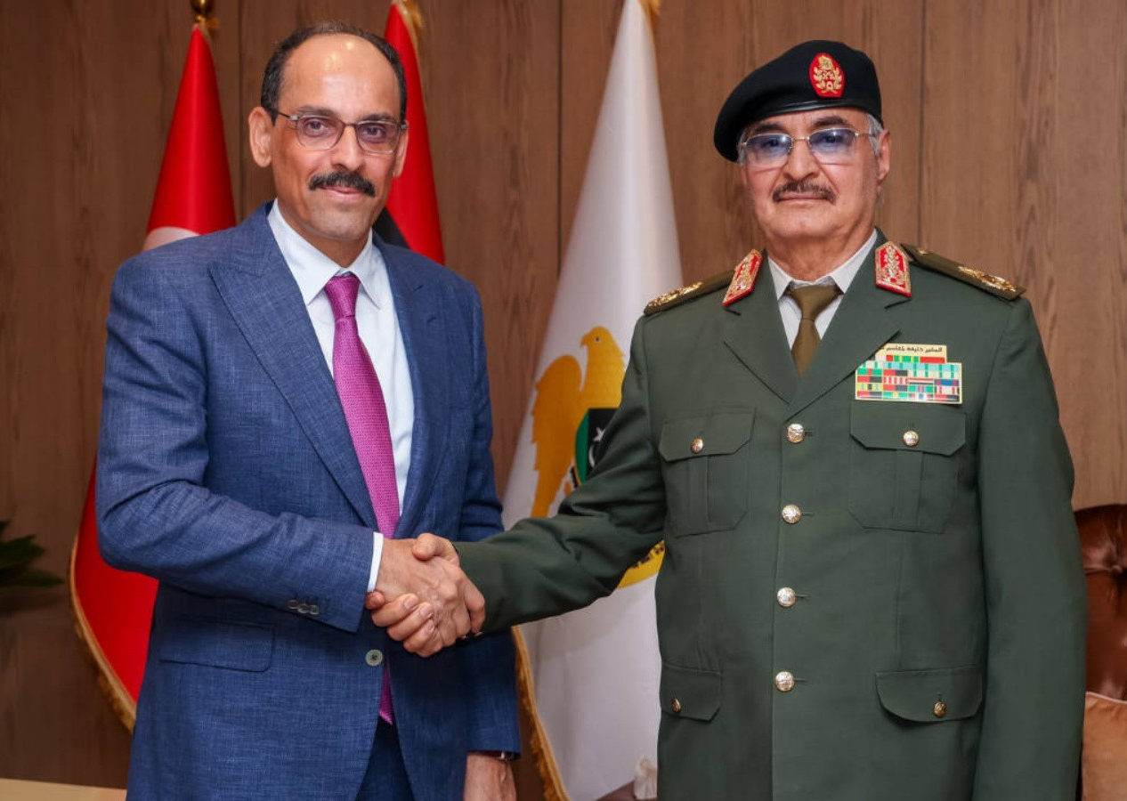 Yunanistan endişeli... MİT Başkanı İbrahim Kalın, Bingazi’de Halife Hafter ile görüştü! Kritik buluşmada ne konuşuldu?
