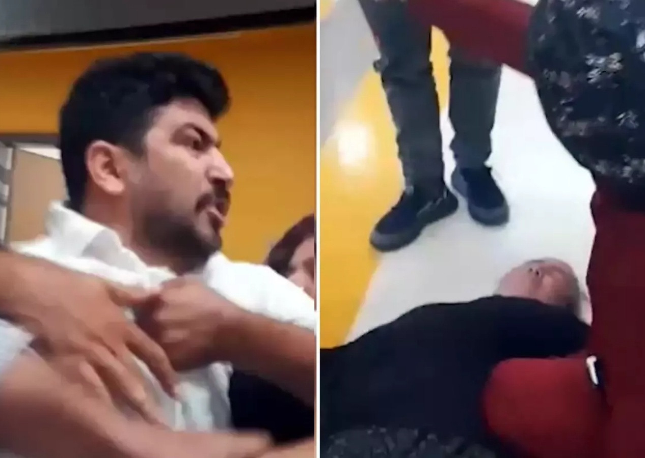 Gaziantep'te hastanede gergin anlar! Bu kez şiddet tersine döndü! Doktor, hasta yakınlarına saldırdı
