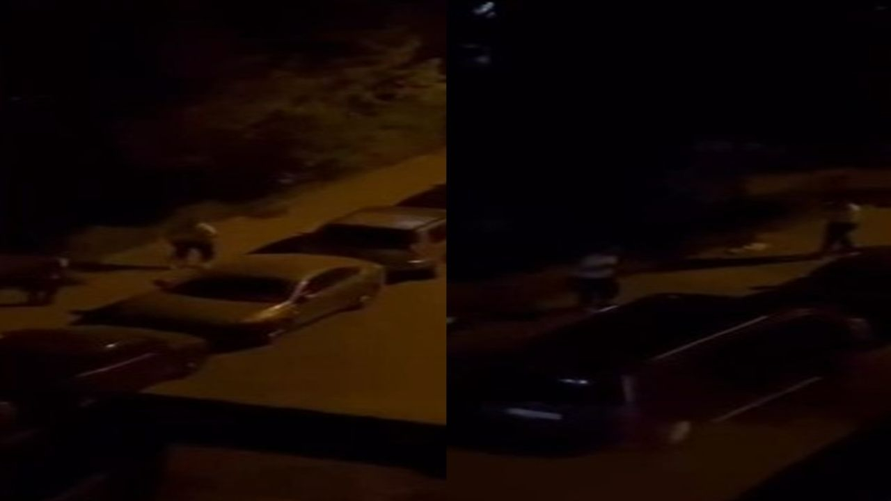 İstanbul'da polise mukamevet! Arbede cep telefonu kamerasında! Havaya ateş açıldı!