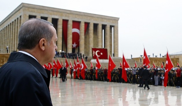 Cumhurbaşkanı Erdoğan Anıtkabir'i ziyaret etti!