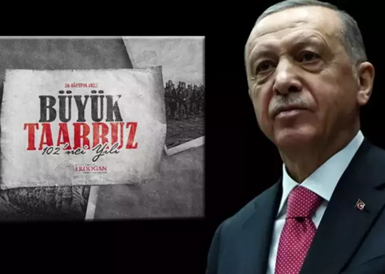 103 yıl önceki destan bugün de ilham veriyor! Cumhurbaşkanı Erdoğan’dan Büyük Taarruz mesajı: Milletimiz özgürlüğünü kanıyla ve canıyla savundu