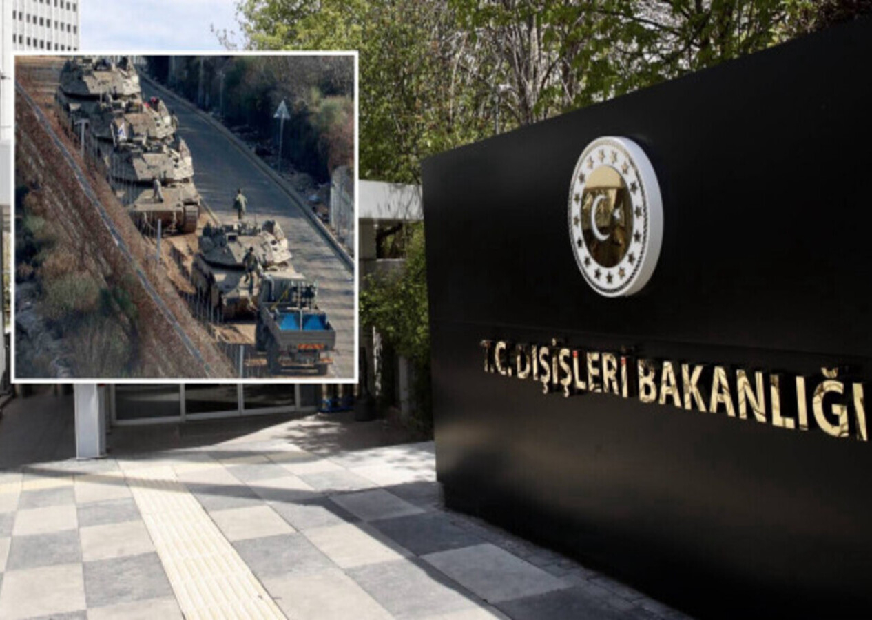 Türkiye'den İsrail'e sert tepki, Suriye'ye destek