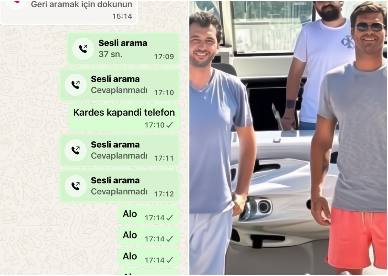 En son Kıvanç Tatlıtuğ ile konuşan Halit Yukay'ın son sözleri 'Her şey kontrol altında merak etme' olmuş
