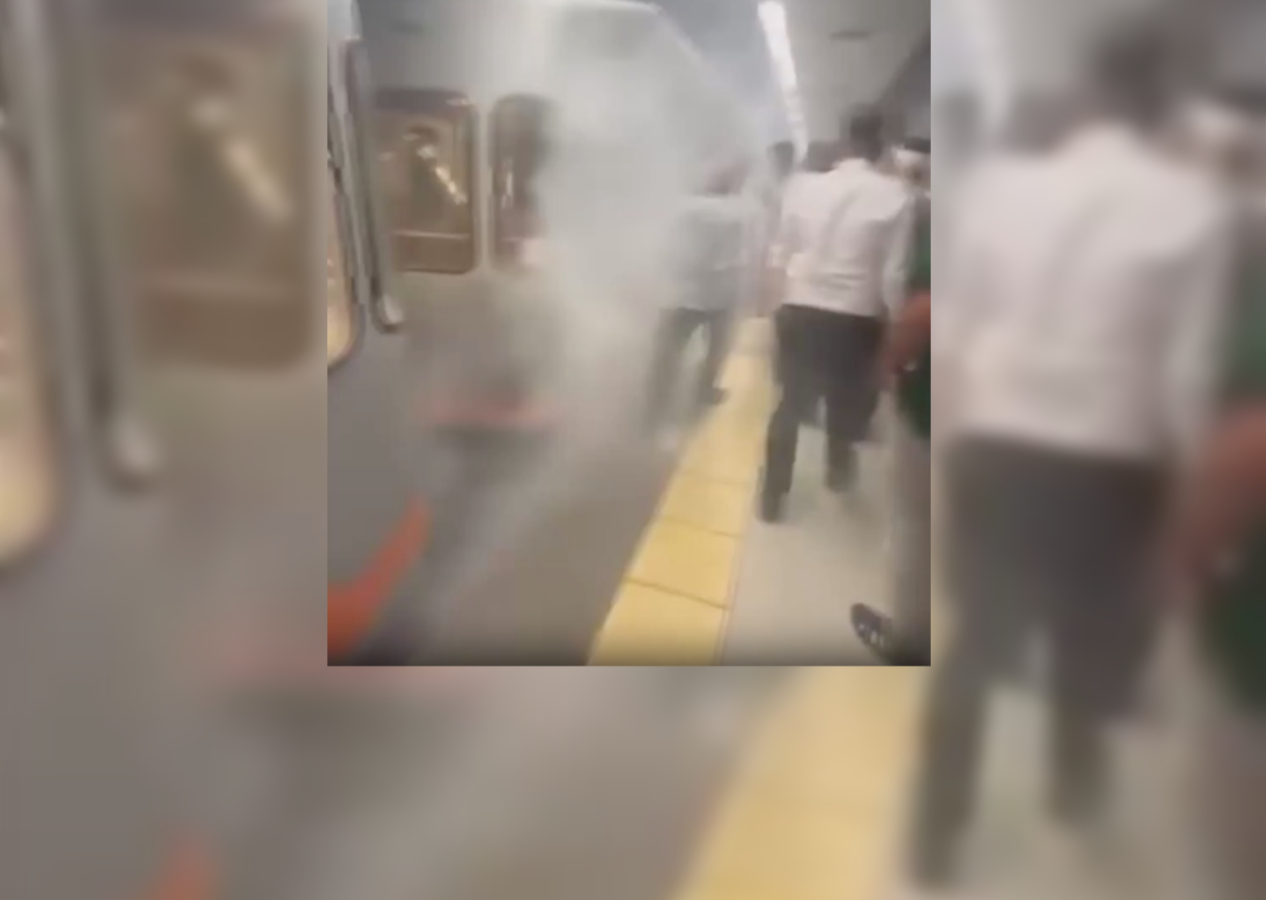 İstanbul metrosunda panik: Bağcılar-Yenikapı hattında yangın çıktı, istasyonu duman kapladı