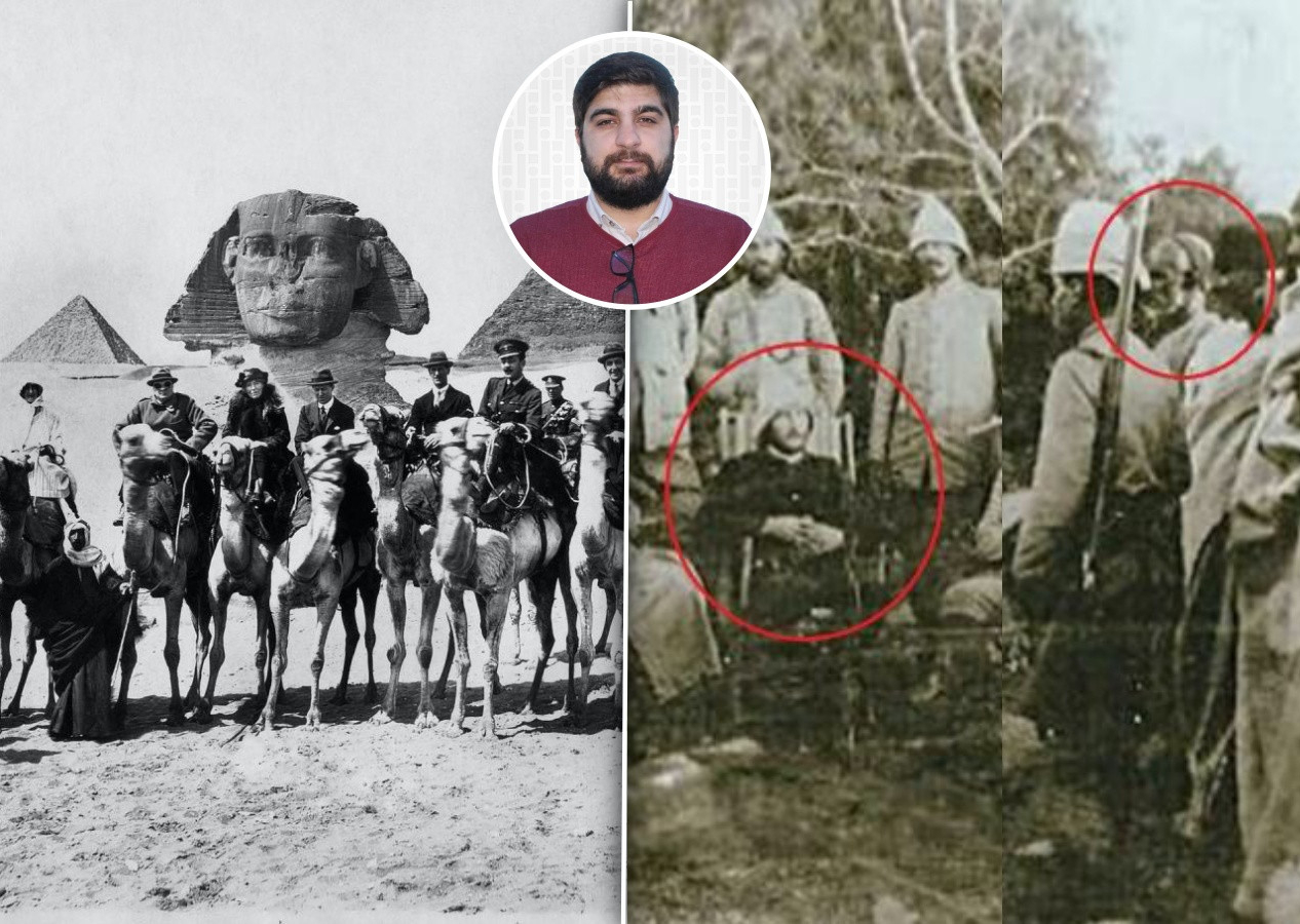 2 karede dış politikamız: Mehmetçik ve Ömer Muhtar aynı fotoğrafta