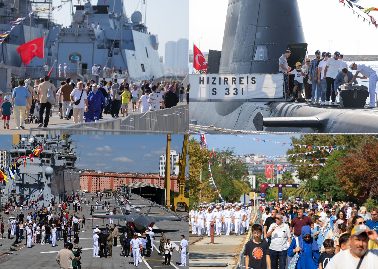 TEKNOFEST Mavi Vatan'ın, ikinci gününde vatandaşlardan yoğun ilgi