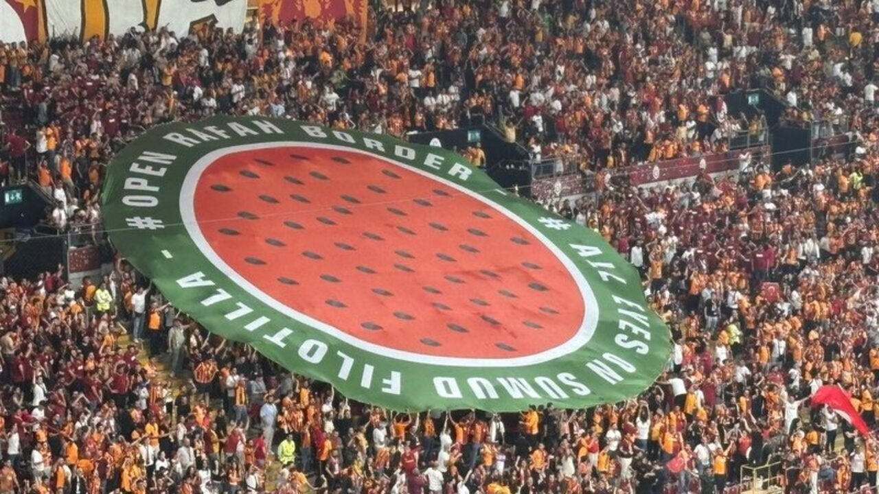 Galatasaray taraftarlarından Sumud Filosu ve Gazze'ye destek: Geliyoruz!