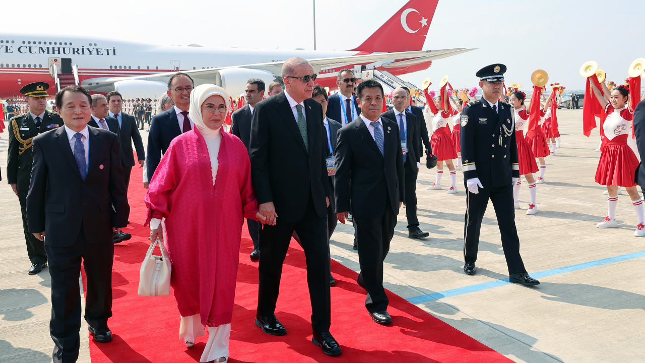 Cumhurbaşkanı Erdoğan ŞİÖ zirvesi için Çin'de!