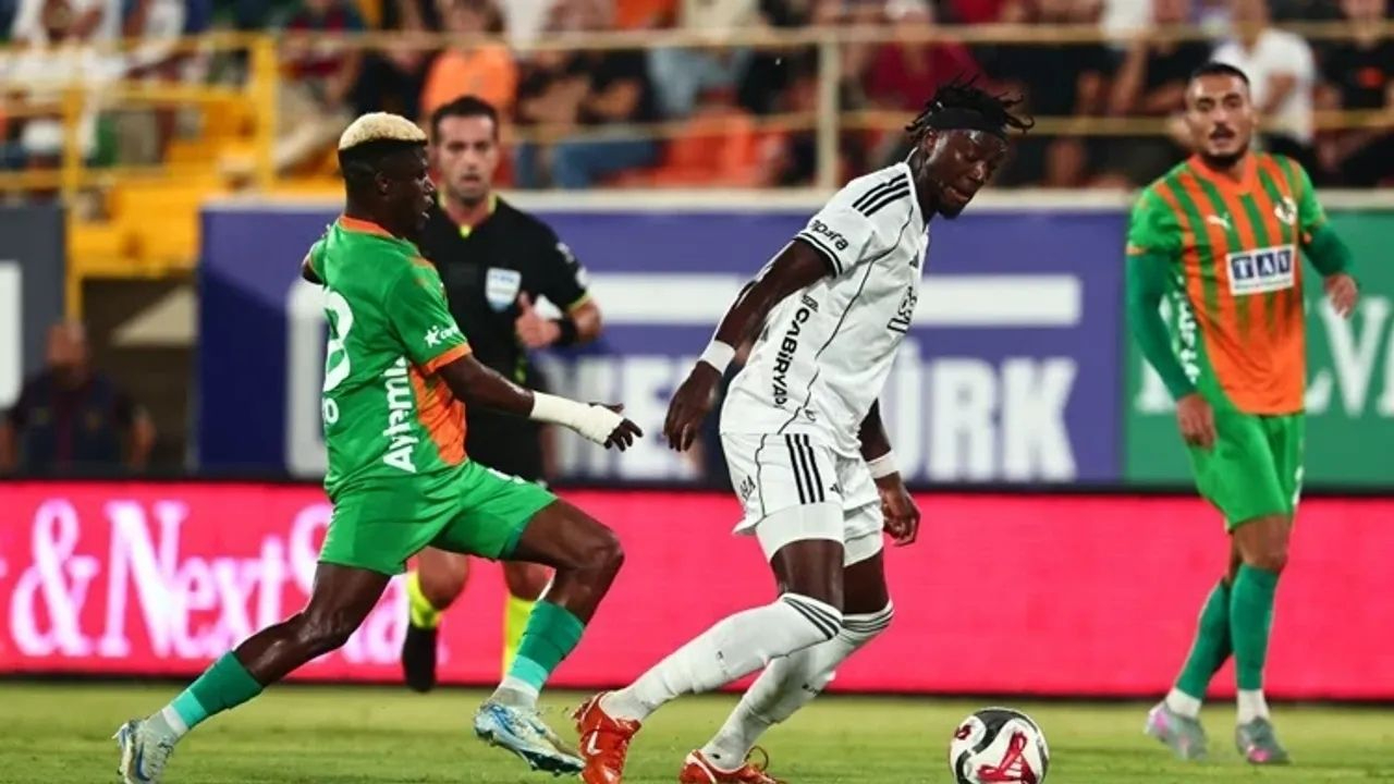 Beşiktaş, Alanyaspor deplasmanında 2-0 mağlup: Sergen Yalçın dönemi yenilgiyle başladı