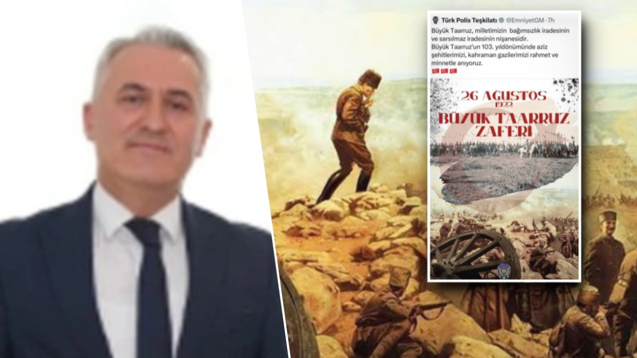 Emniyet'in Atatürksüz paylaşımında sorumlu isim görevden alındı!