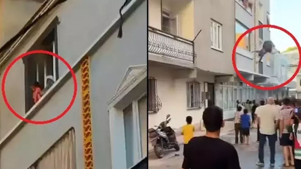 Resmen can pazarı! Bursa’da anne ve çocuğu alevlerden kaçmak için 3. kattan atladı!