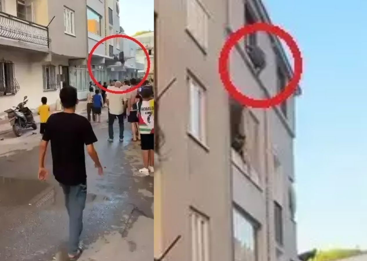 Resmen can pazarı! Bursa’da anne ve çocuğu alevlerden kaçmak için 3. kattan atladı!