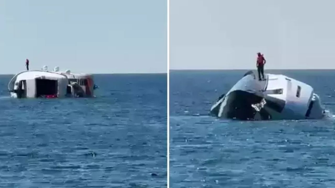 Zonguldak’ta lüks yat faciası! Teslim Edildi, 15 dakika sonra sulara gömüldü