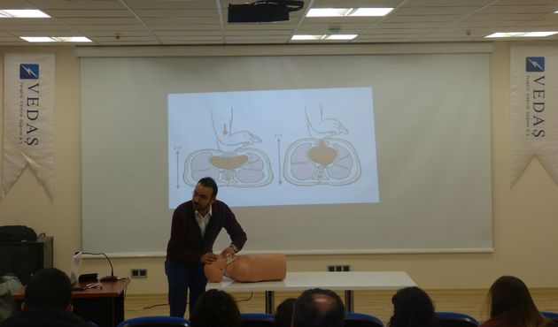 Türkerler Holding'ten VEDAŞ personeline İSG eğitimi!