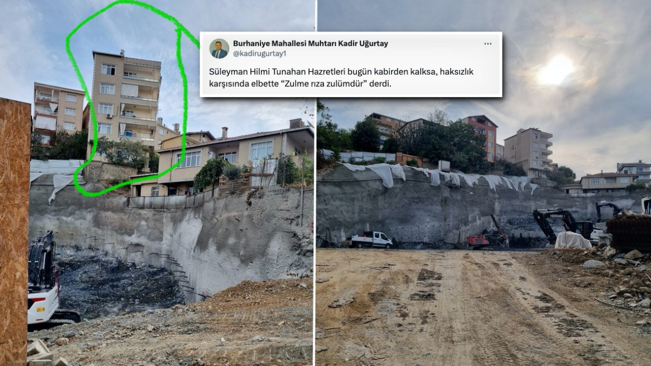 Üsküdar Burhaniye’de skandal iddia: Süleymancılar CHP'li belediyeyle iş birliği yaparak mahalleye çökmek istiyor! Muhtar isyan etti...