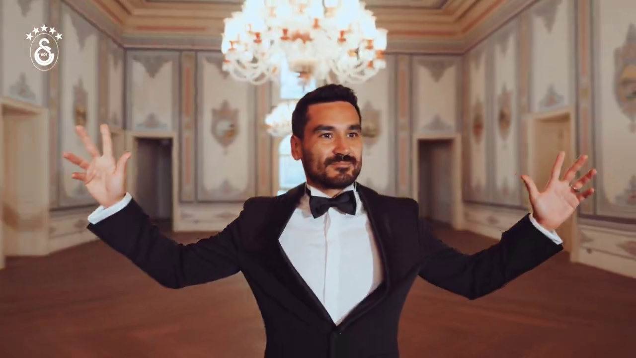 Galatasaray 'Maestro' dedi! İlkay Gündoğan transferinin videosu viral oldu!