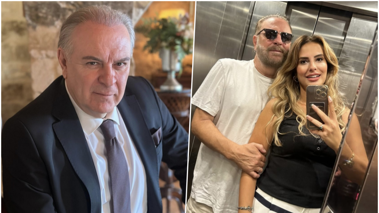 Burak Sergen’in 26 yaş küçük eşiyle tatil pozu sosyal medyayı salladı! Son haline yorum yağdı